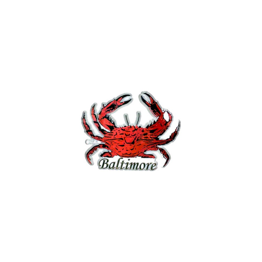 MAGNET BALT RED CRAB (BC5)