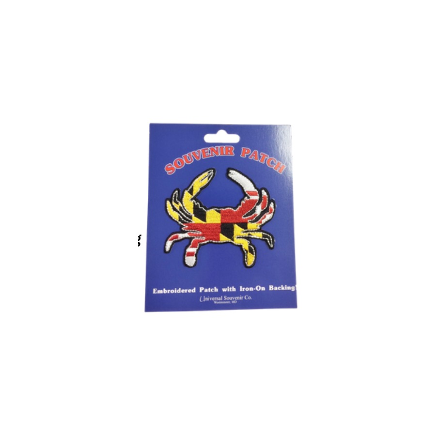 [66745] MD CRAB FLAG PATCH