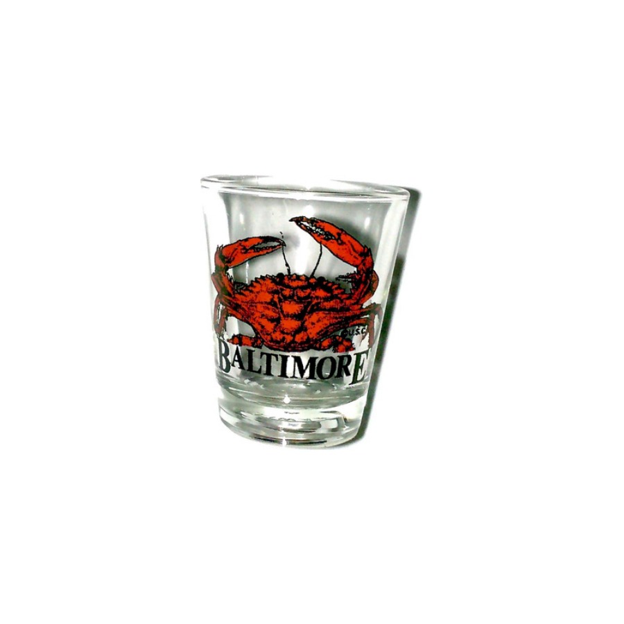 [66820] SHOTGLASS BALTIMORE CRAB(BC6)
