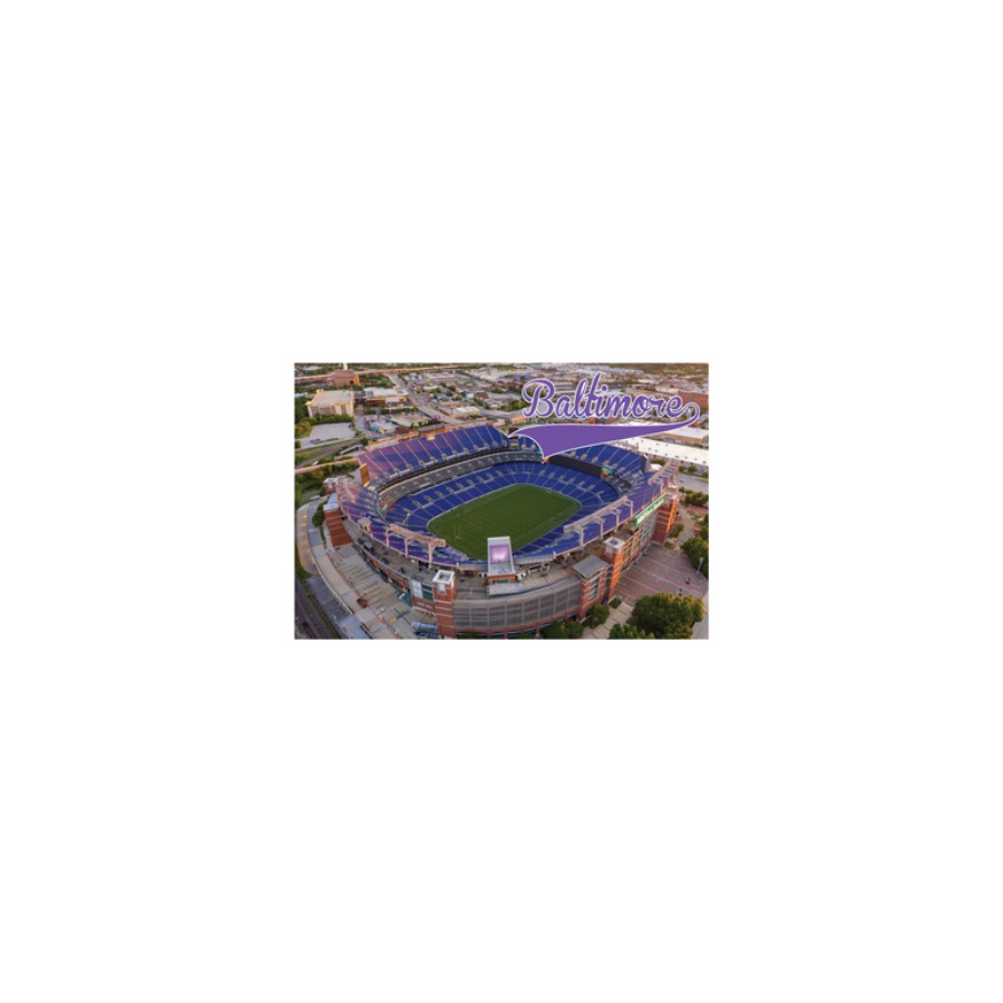 POST CARD BALTIMORE FOOTBALL STADIUM