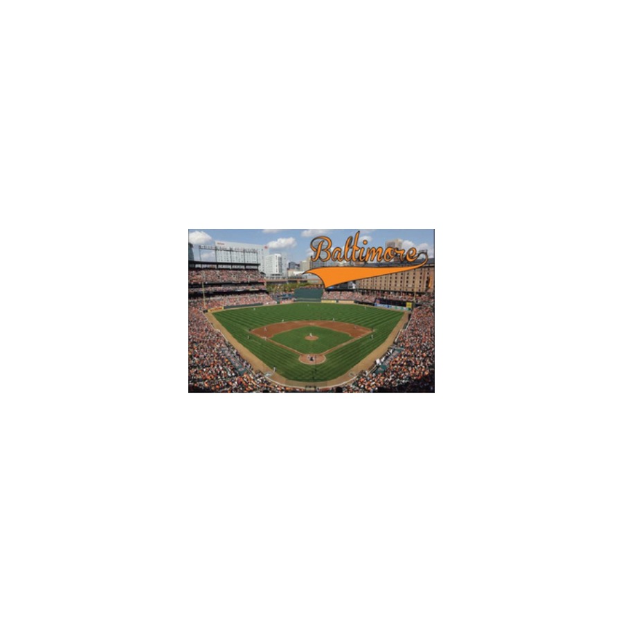 SHOT BALTIMORE CAMDEN YARDS FULL WRAP PHOTO PROCESS