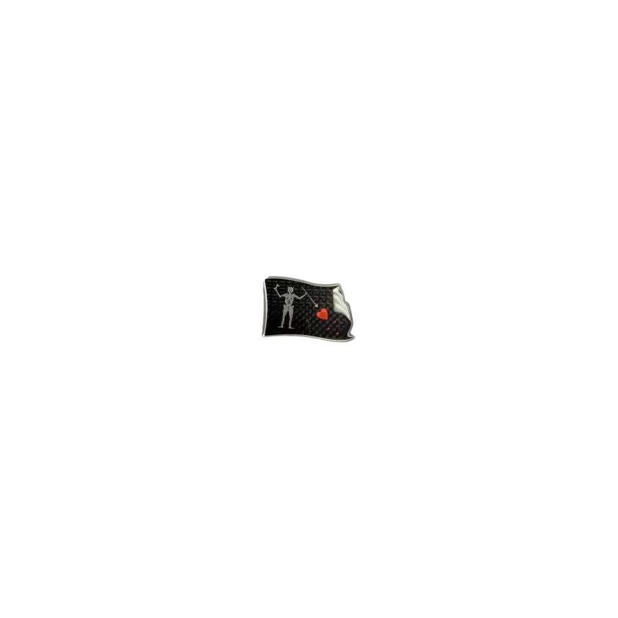FOIL EPOXY DECO MGNT BLACKBEARD FLAG