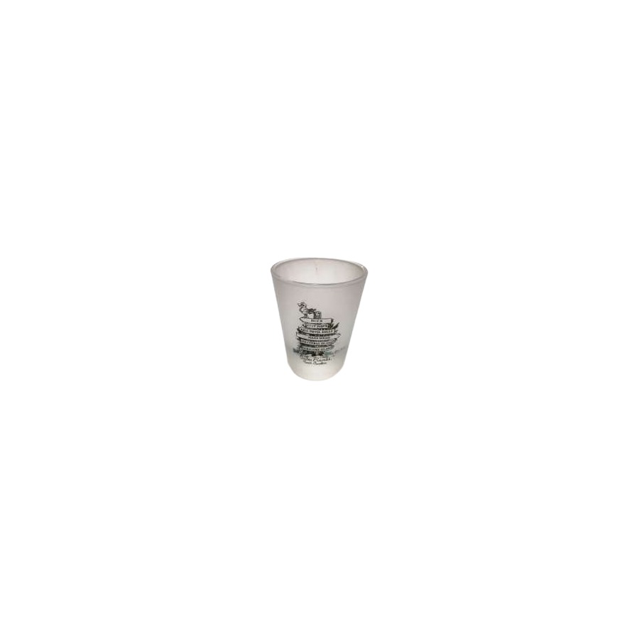[74121] SHOTGLASS OBX SIGN FROSTED