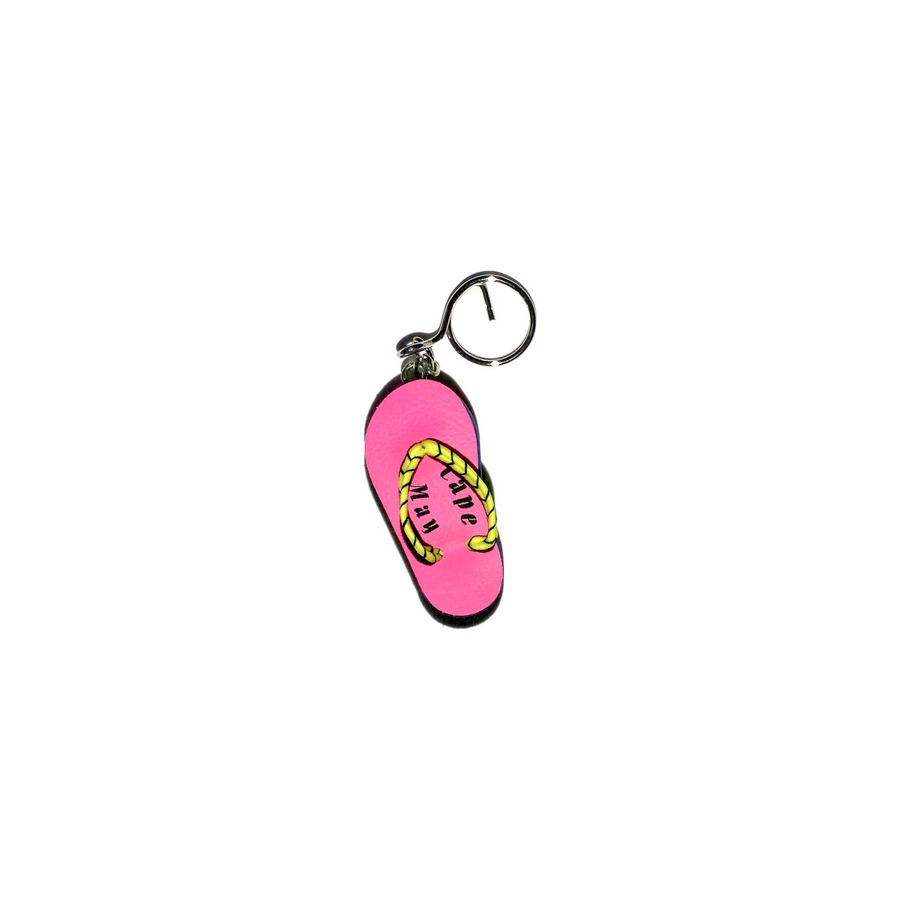 [76097] KEYRING CAPE MAY FLIP FLOP