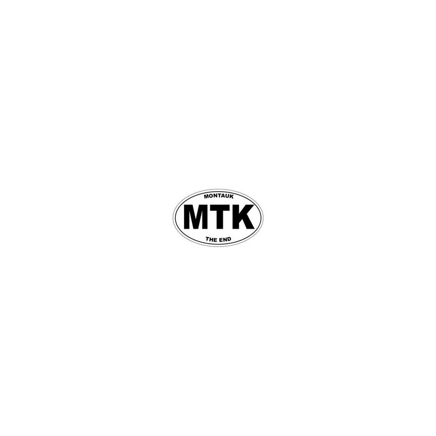 [78062] STICKER OVAL MTK (MONTAUK)