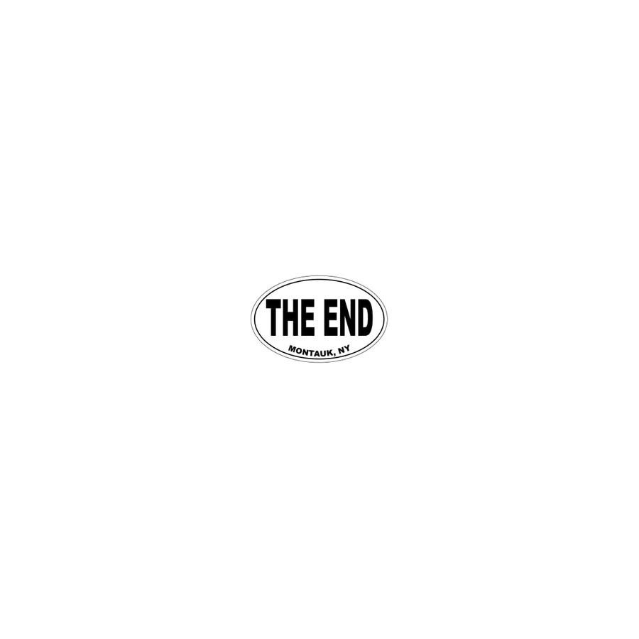 CAR MAGNET THE END