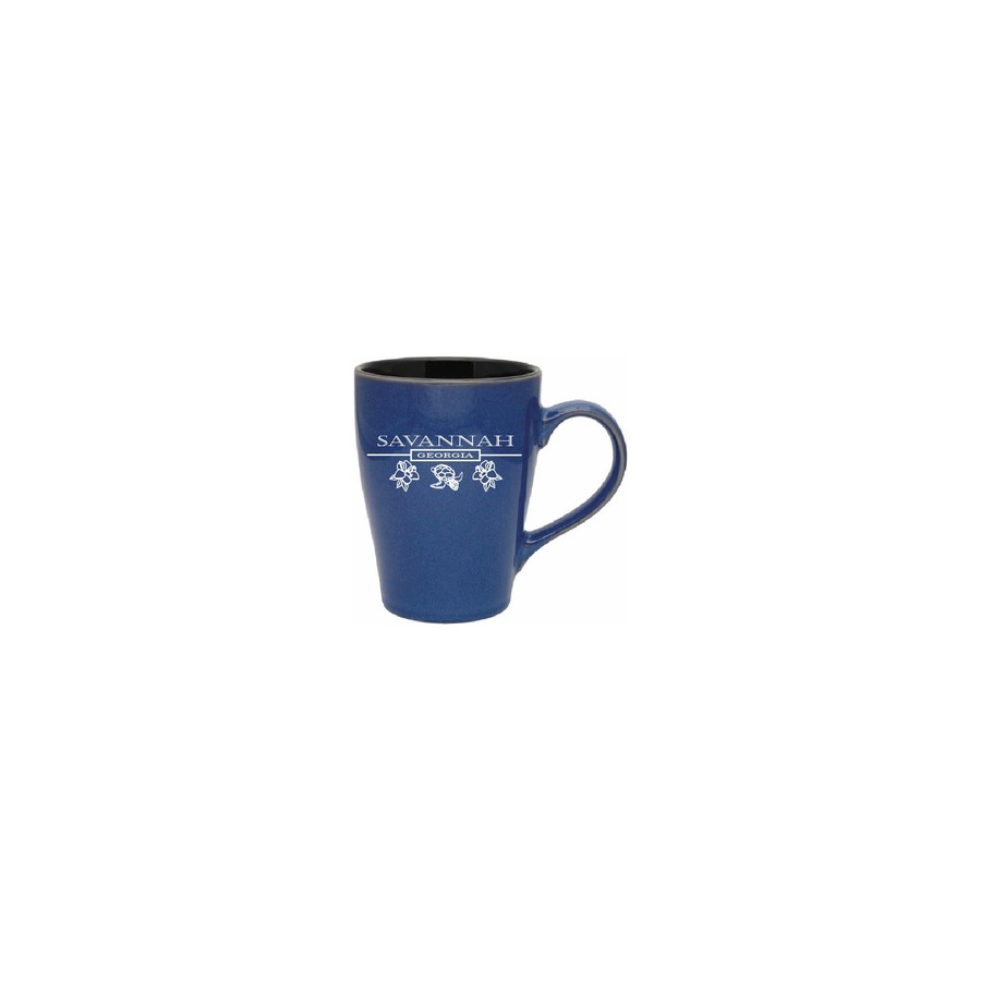 [86011] SHERWOOD MUG BLUE SAVANNAH GA ICONS