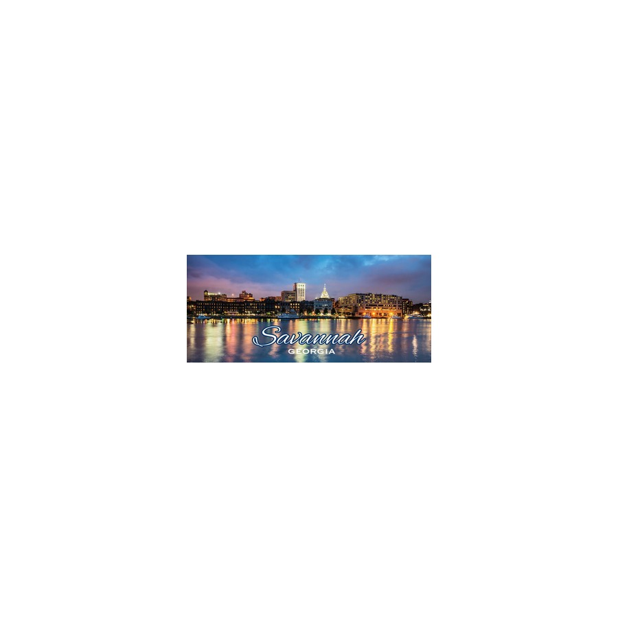 [86332] SAVANNAH SKYLINE NIGHT FULL WRAP MUG 11OZ