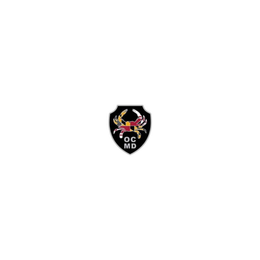SHIELD MD CRAB FLAG OC
