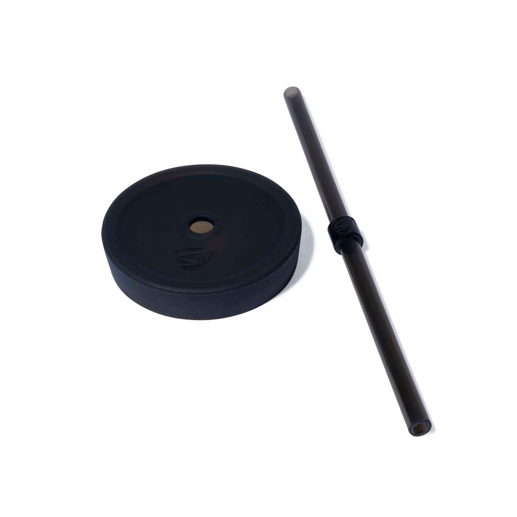 [SIL-036] 16-32 oz Stopper Straw + Lid