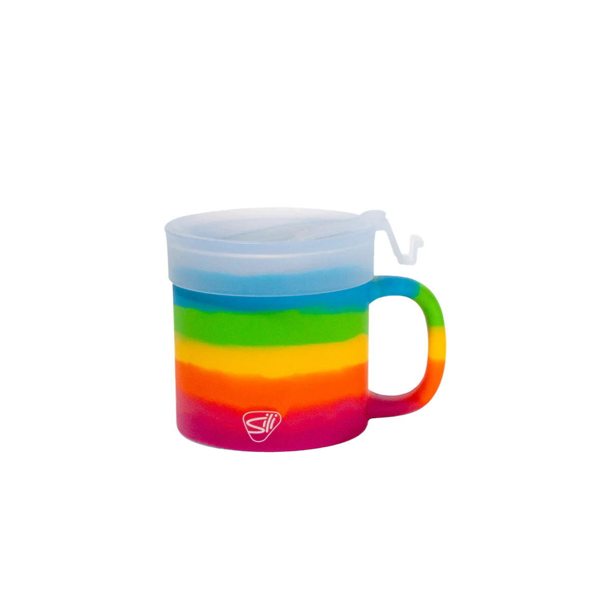[SIL-006] 16 oz Coffee Mug w/Lid (Prism)