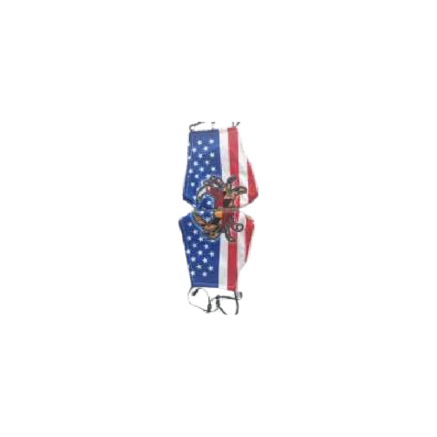 [05309] CRAB MD / USA FLAG COTTON MASK