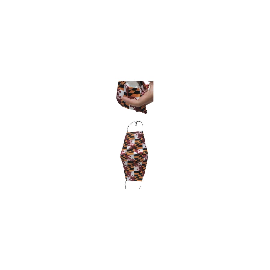 [05319] MD FLAG FRONT OPENING COTTON MASK
