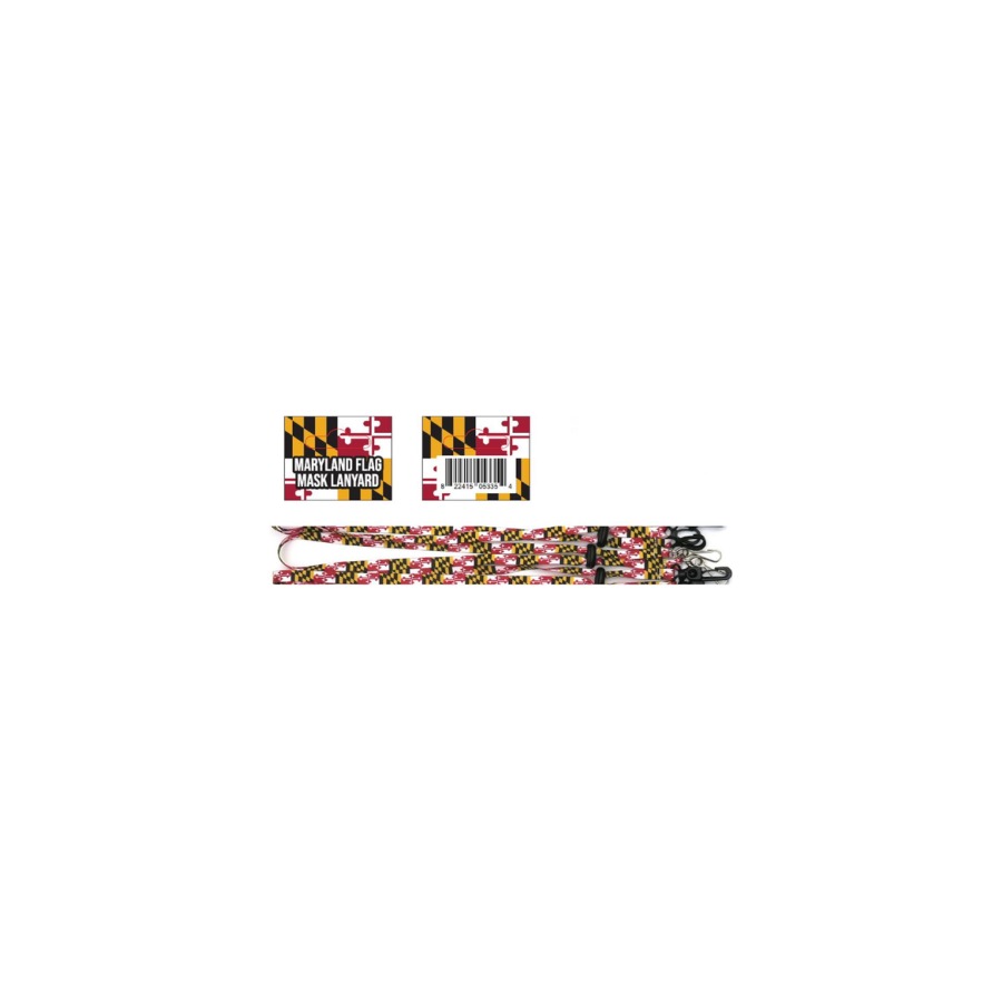 [05335] MD FLAG MASK LANYARD