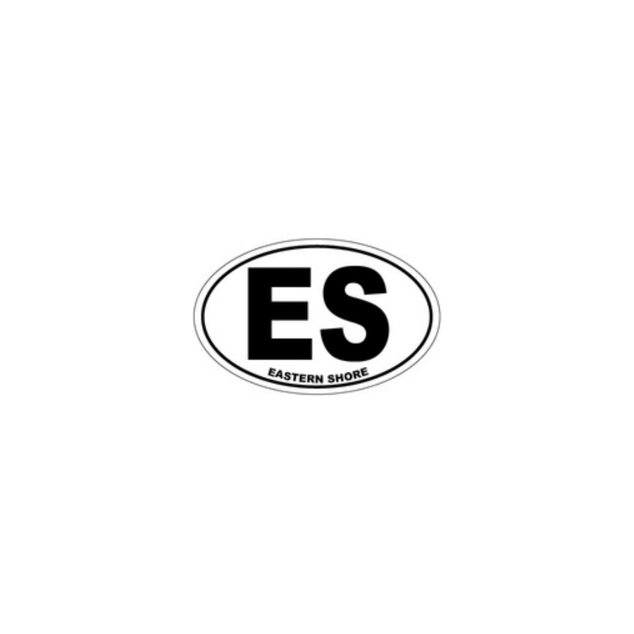 [10519] STICKER OVAL ES EASTERN SHORE