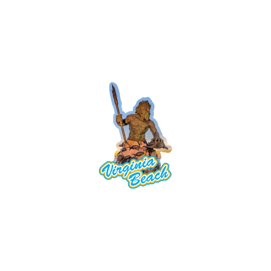 [30810] EPOXY DIE CUT MAGNET NEPTUNE VB
