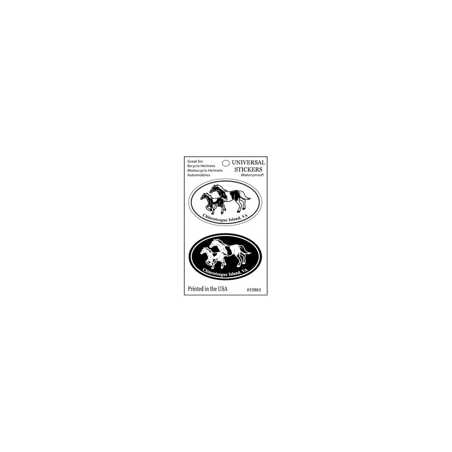 [33863] HANGING DOUBLE MINI CI RUNNING HORSES