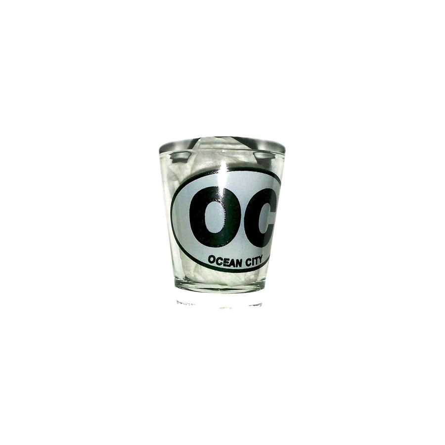 [58821] SHOTGLASS OC-OCEAN CITY OVAL
