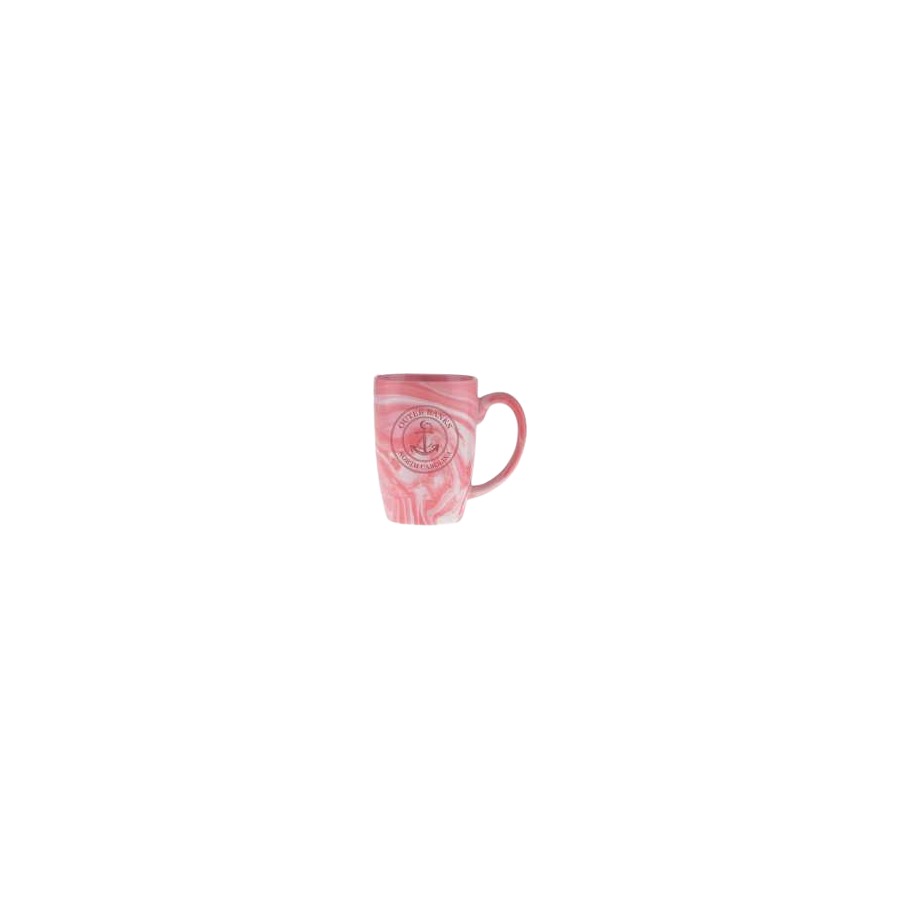 [74245] PALERMO MUG PINK OBX ANCHOR