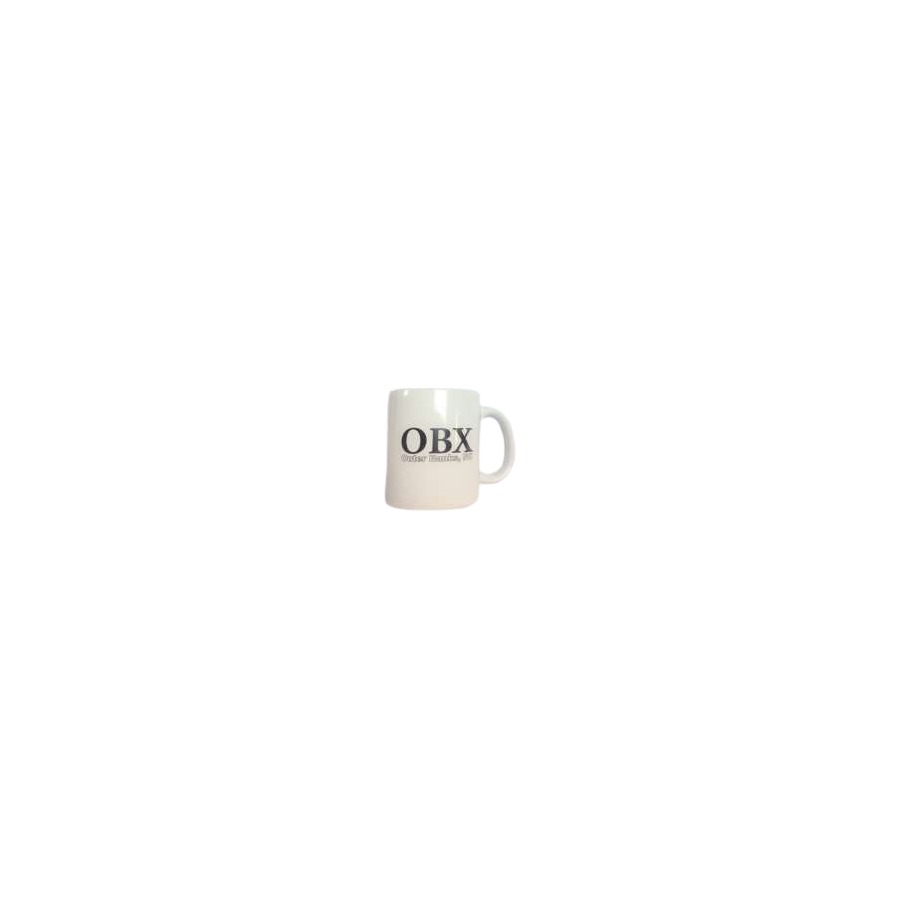 [74650] WHITE MUG OBX OUTER BANKS 11oz