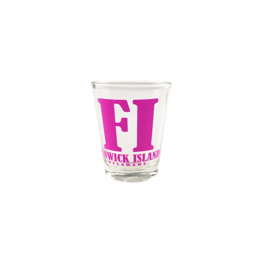 [77124] SHOT FENWICK ISLAND PINK IMPRINT