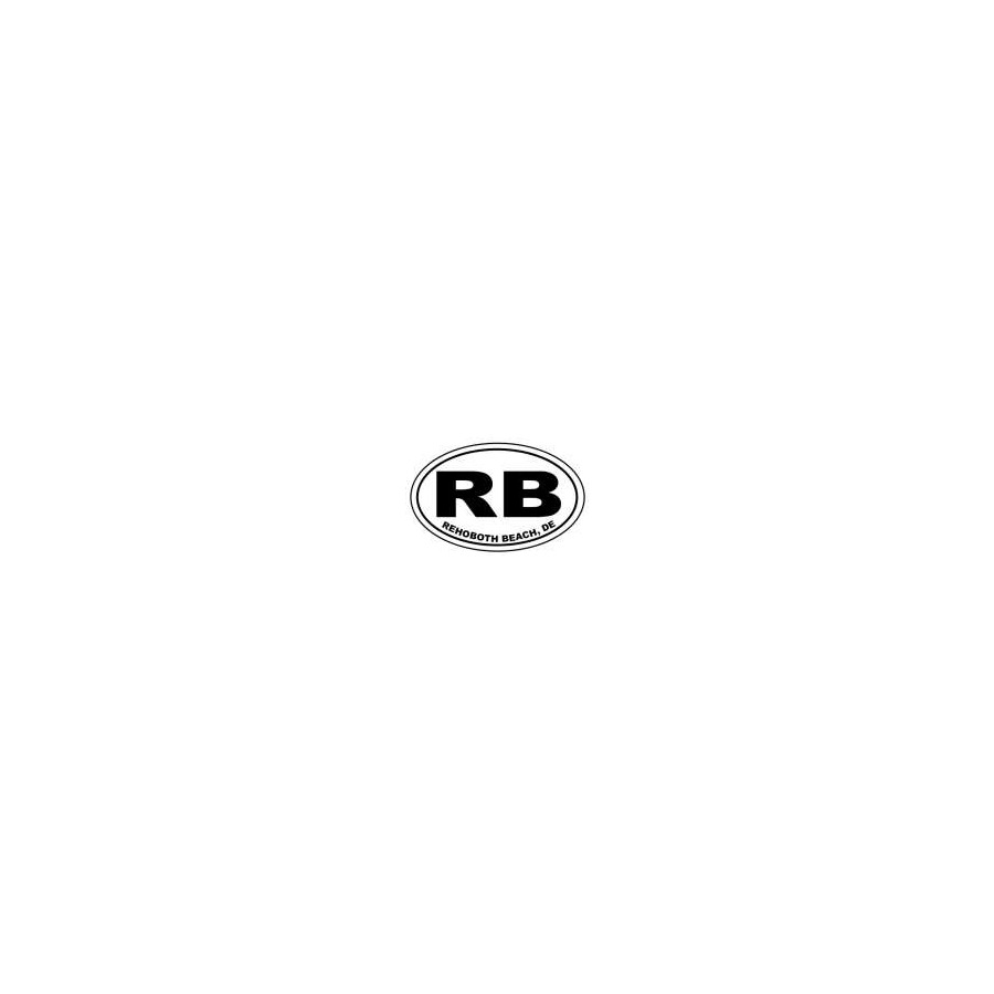 [77758] STICKER MINI OVAL RB (REHOBOTH BEACH)