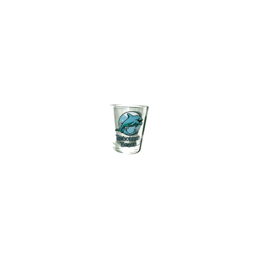 [77822] SHOTGLASS RHBTH BCH DOLPHINS